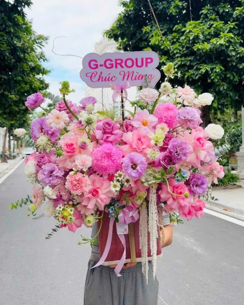 Giỏ hoa quả quà tặng cao cấp mẫu luxury 220