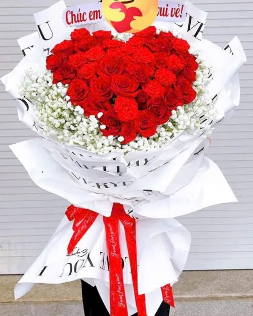 Bó hoa hướng dương chúc mừng lễ tốt nghiệp ý nghĩa mẫu 194