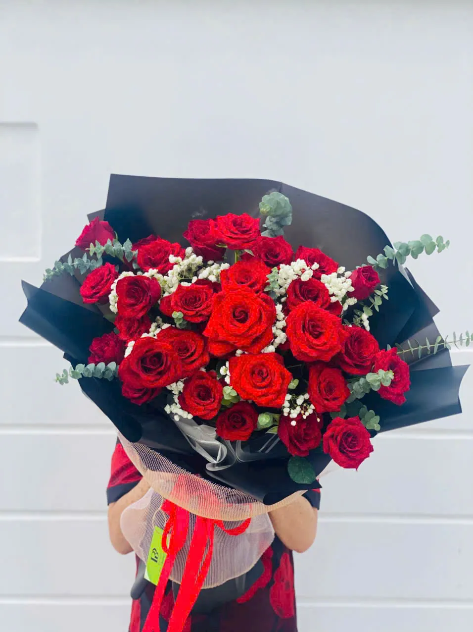 Bó hoa tulip nhập khẩu phong cách Hàn Quốc hiện đại mẫu 197